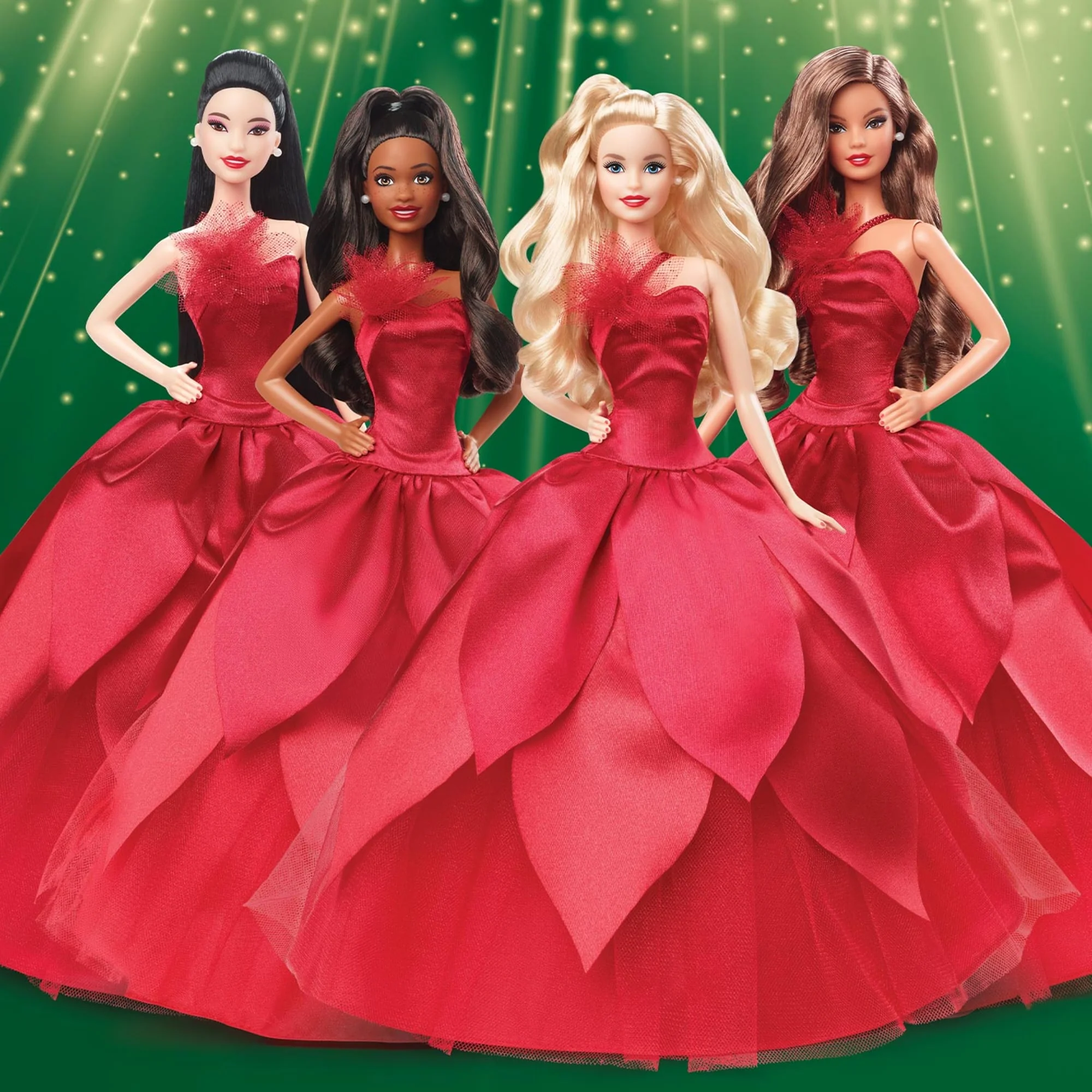 2022 Holiday Barbie Doll, Blonde Hair - Image 5