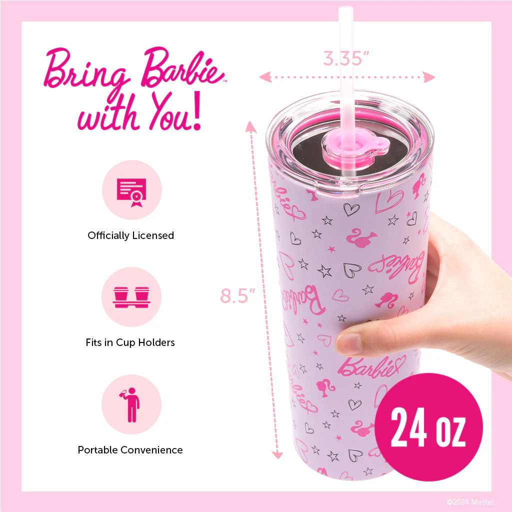 Barbie⢠Love Out Loud Tumbler - 24 Oz - Image 3
