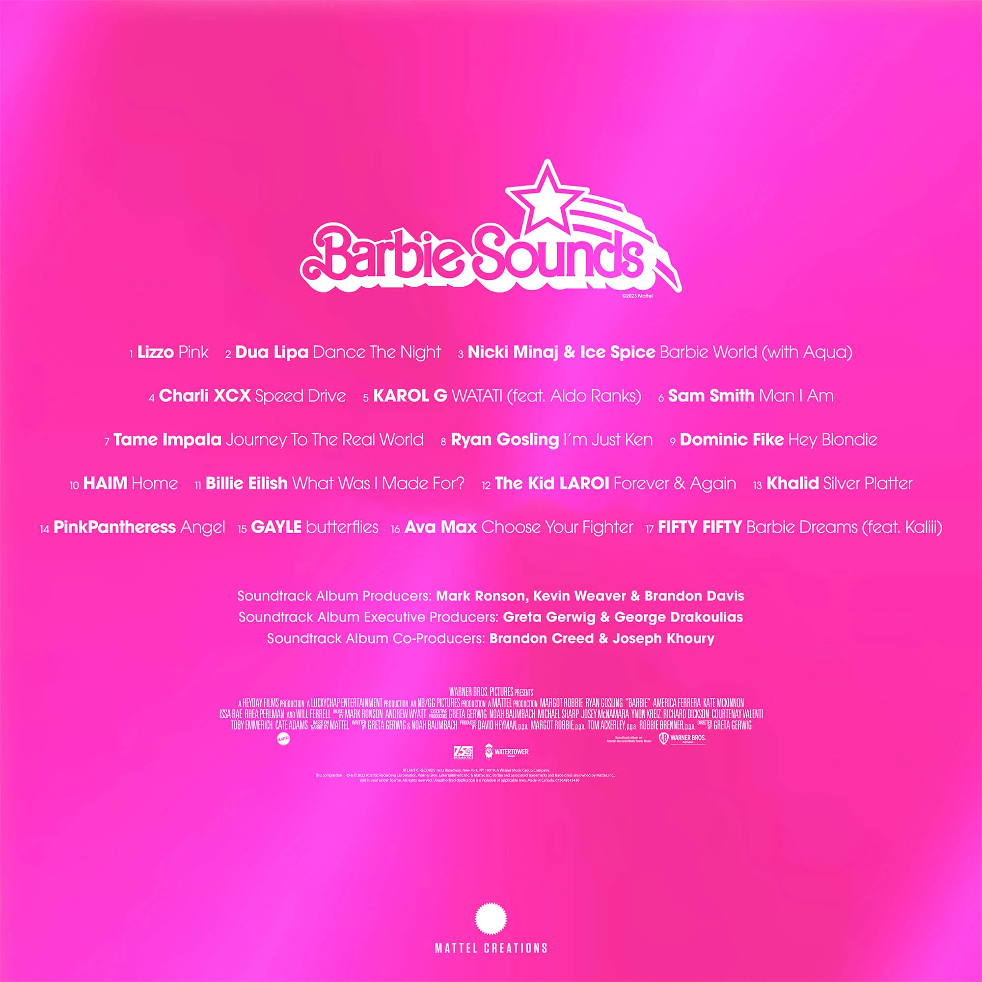 Barbie The Album ā Official Vinyl Movie Soundtrack Set - Image 6
