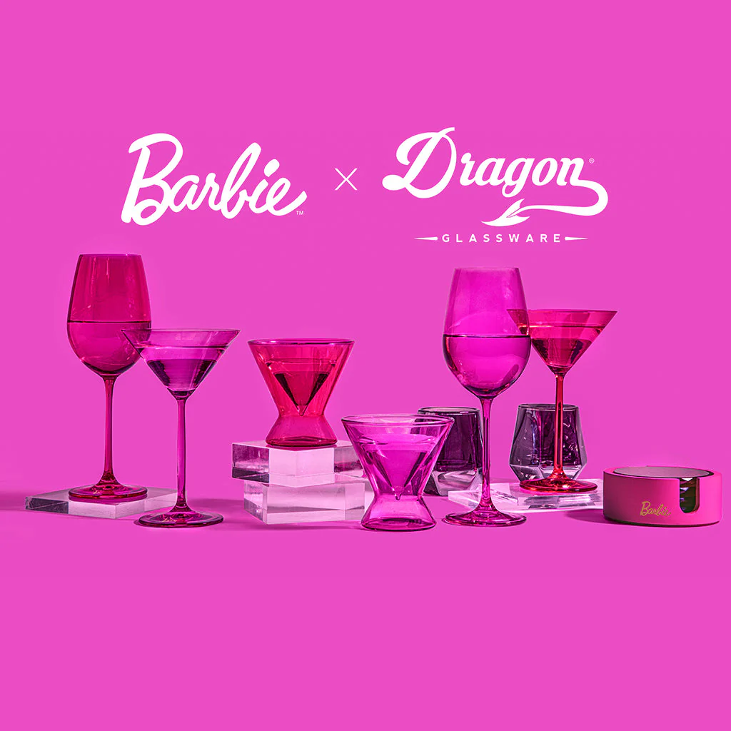 Barbie™ X Dragon Glassware® Martini Glasses - Image 20