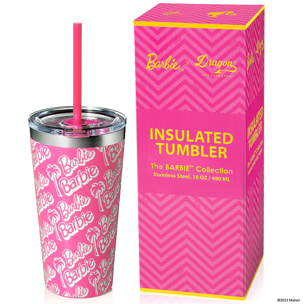 Barbie™ X Dragon Glassware® Tumbler - 16 Oz - Image 12
