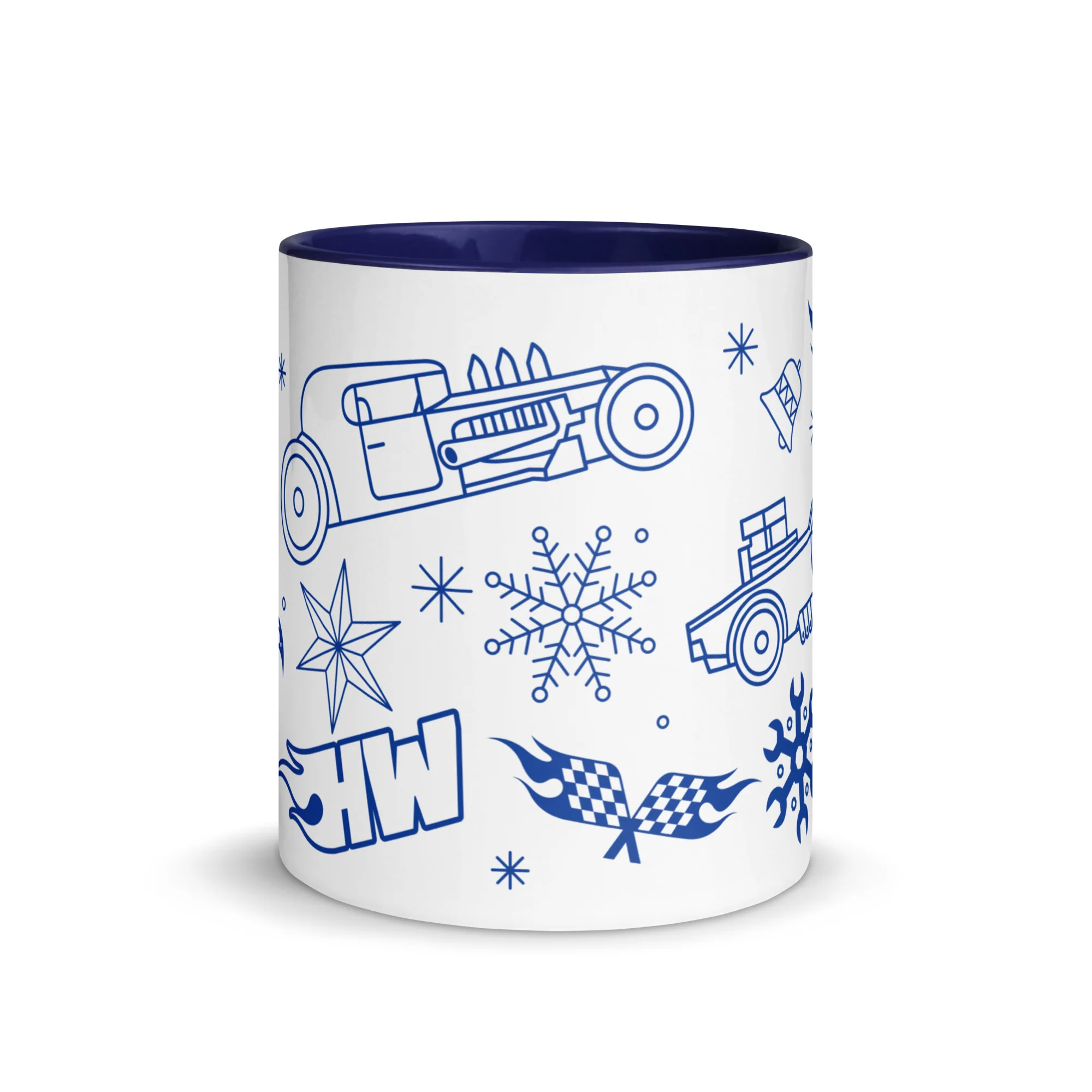 Hot Wheels Holiday Icons White Mug - Image 2