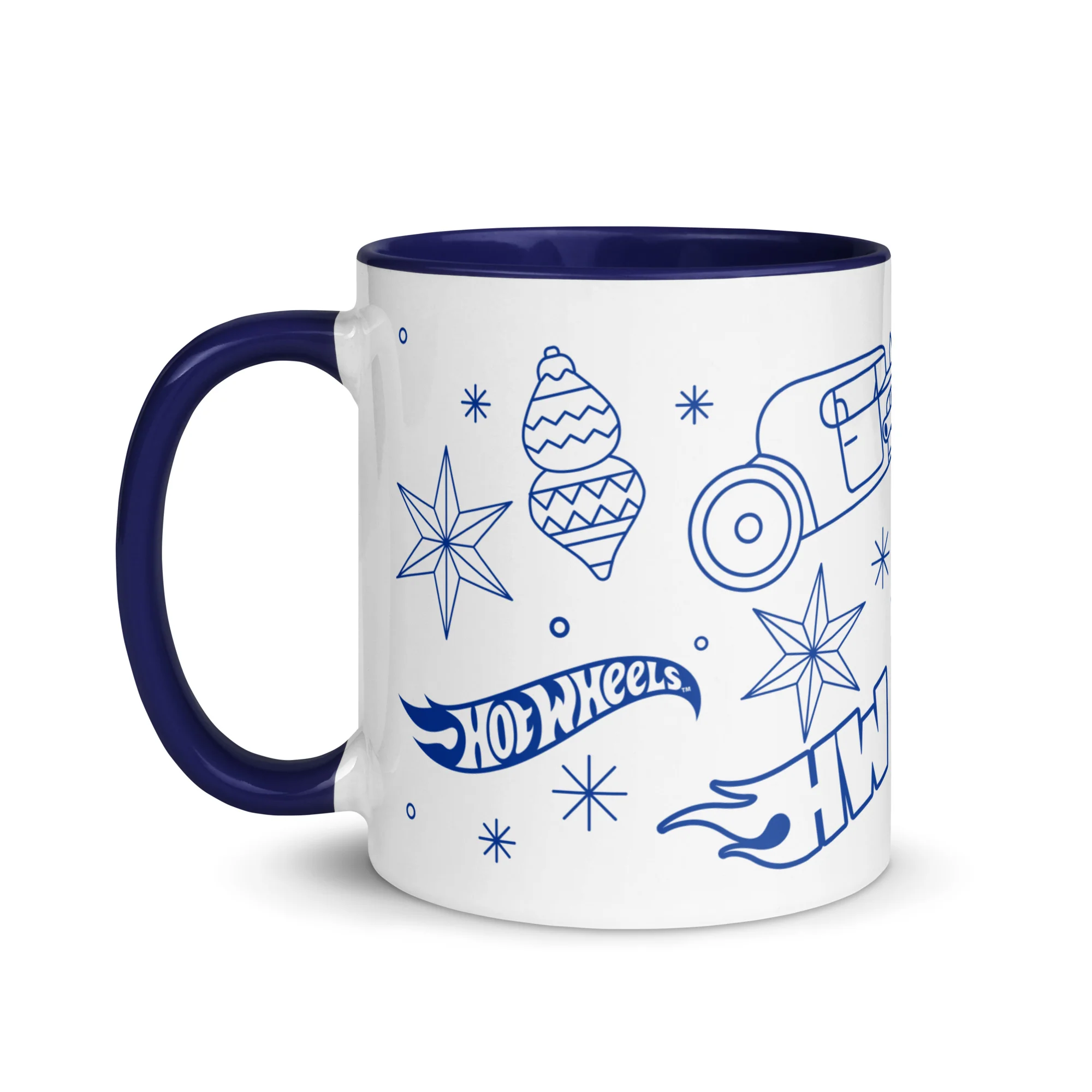Hot Wheels Holiday Icons White Mug - Image 3
