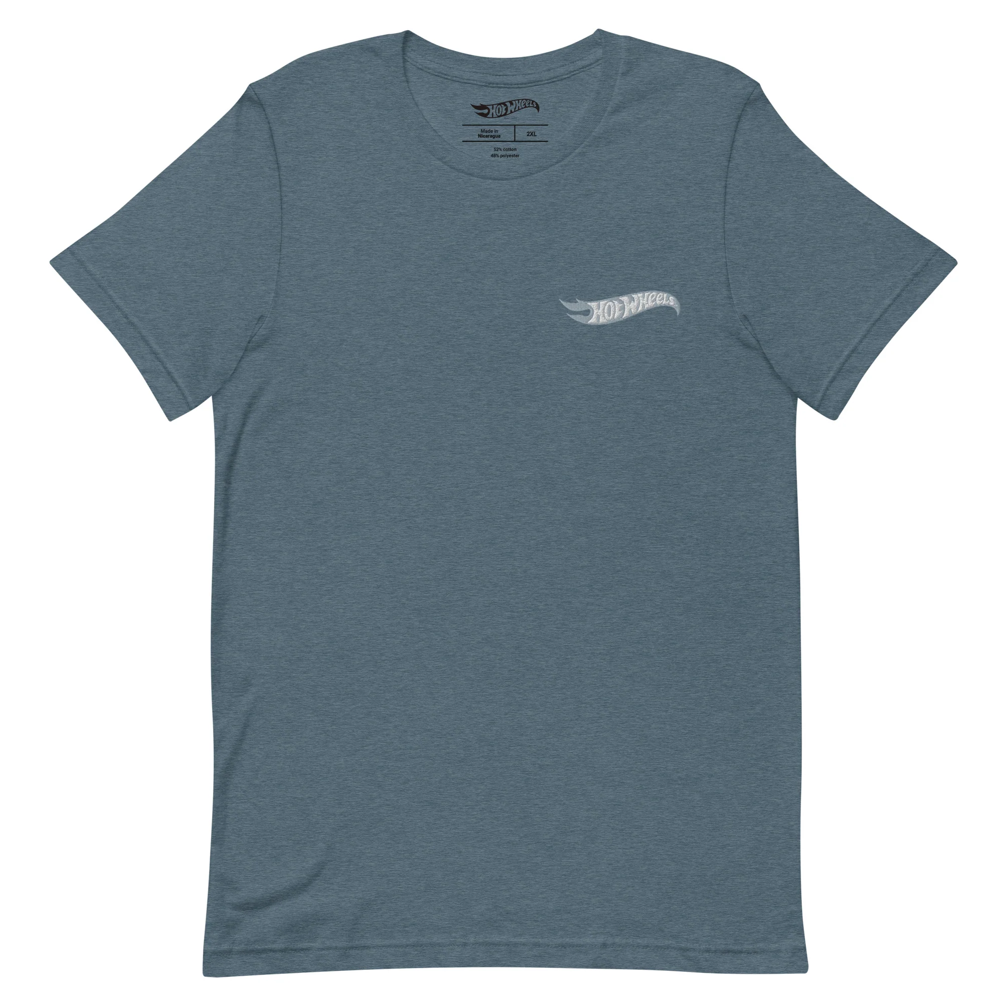 Hot Wheels Speed Shop Embroidered Blue T-Shirt - Image 17