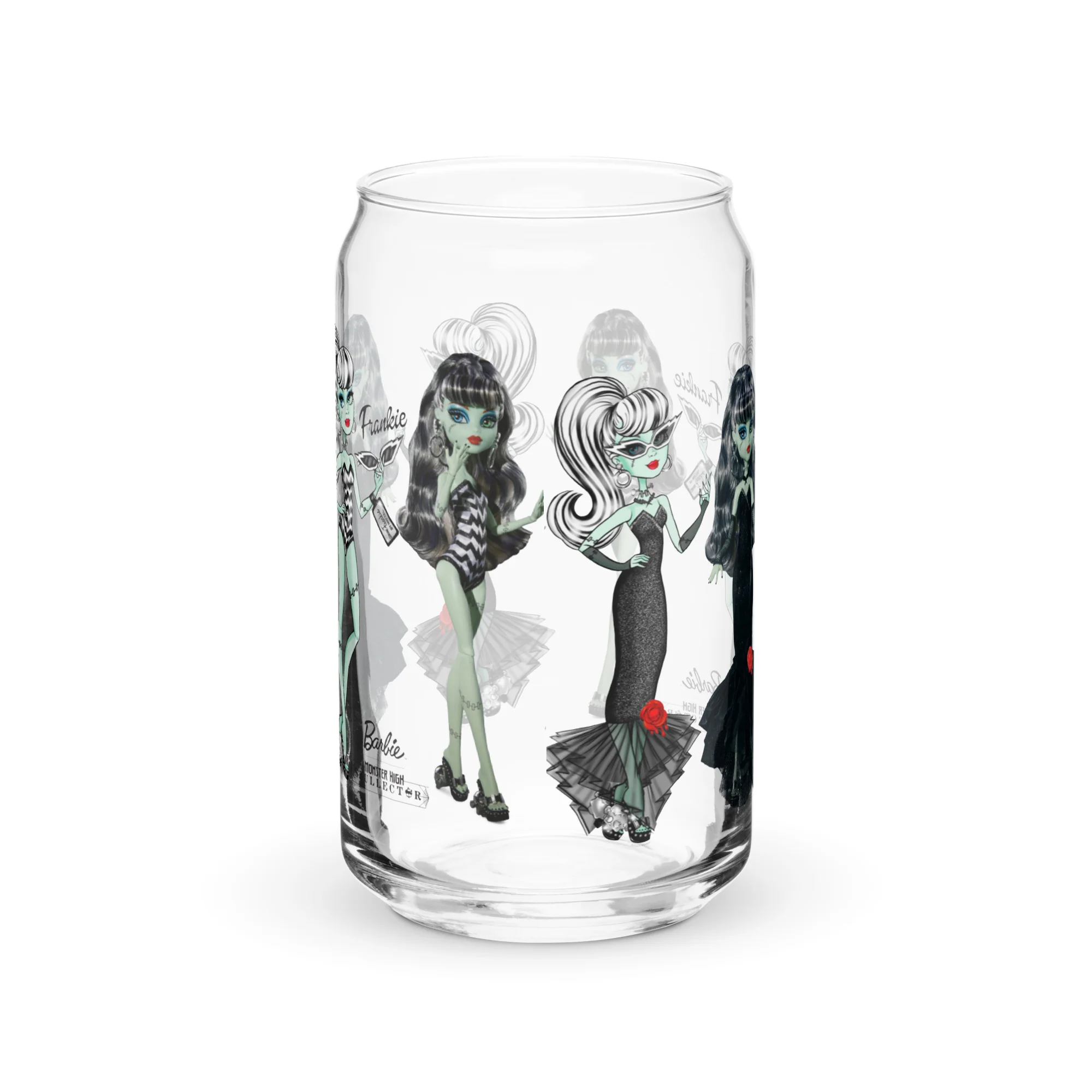 Monster High Barbie Frankie Barbie Clear Glass - Image 2