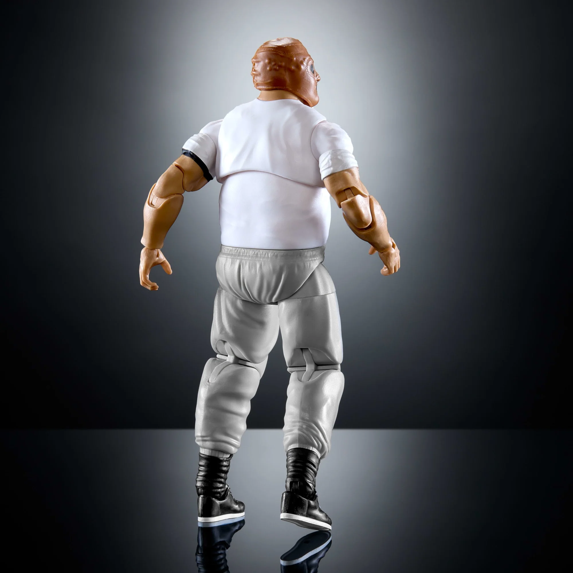 WWE Elite Collection Monday Night War British Bulldog Action Figure & Plus Golga Build-A-Figure Parts - Image 9