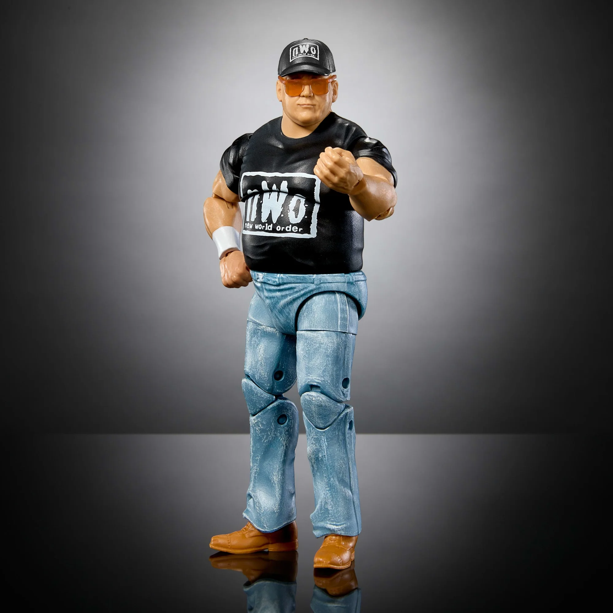 WWE Monday Night War Elite Collection Ultimate Warrior Action Figure & Dusty Rhodes Build-A-Figure Parts - Image 7