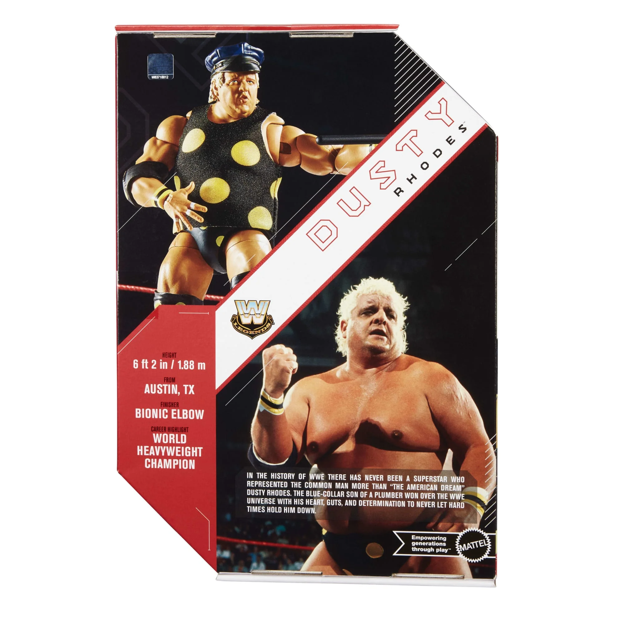 WWE Legends Ultimate Edition Dusty Rhodes Action Figure - Image 7